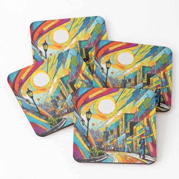 Item preview, Vibrant Street Art Mural V2 designed and sold by HeyYau.
