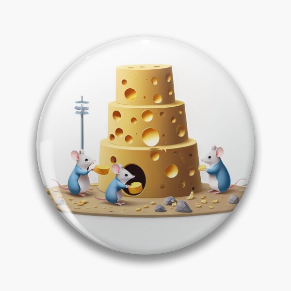 Item preview, Cute Little Mice's Cheese Tower designed and sold by omerfdln34.