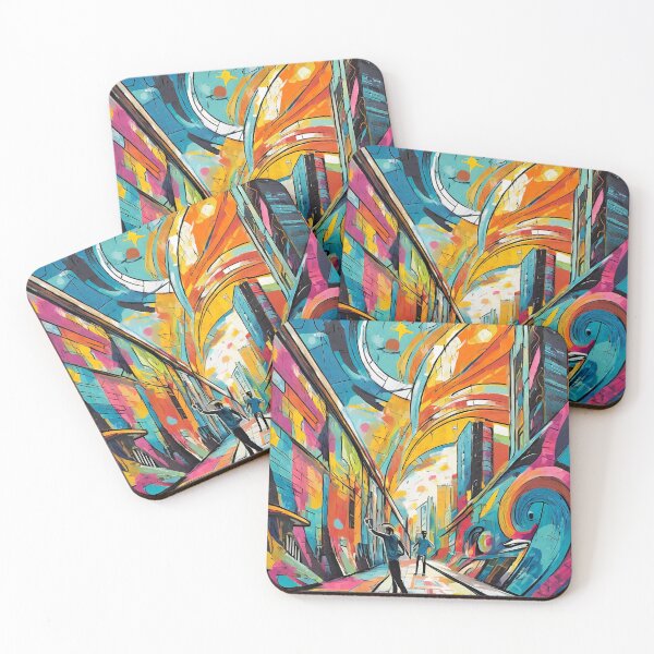 Item preview, Vibrant Street Art Mural V3 designed and sold by HeyYau.