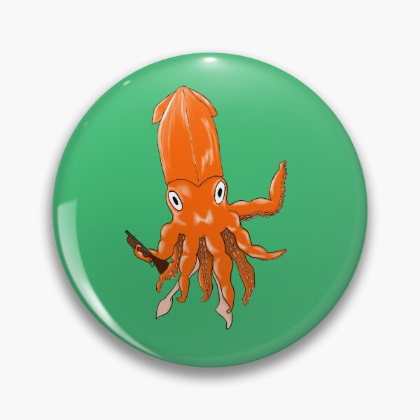 Item preview, Squid with guns designed and sold by locustseattoo.