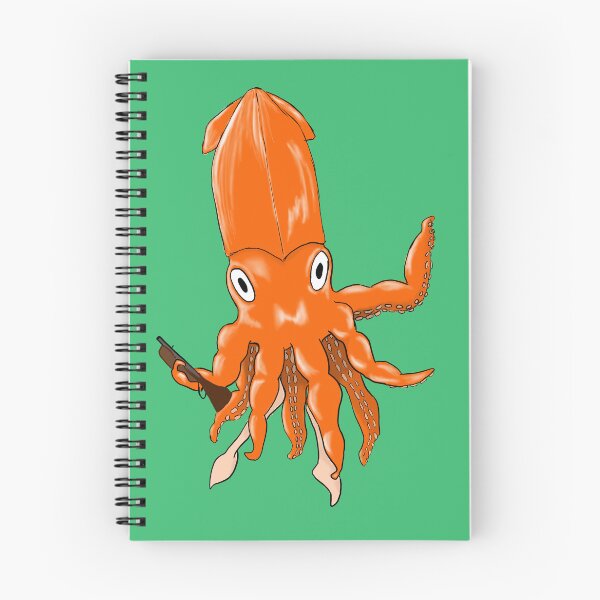 Item preview, Squid with guns designed and sold by locustseattoo.