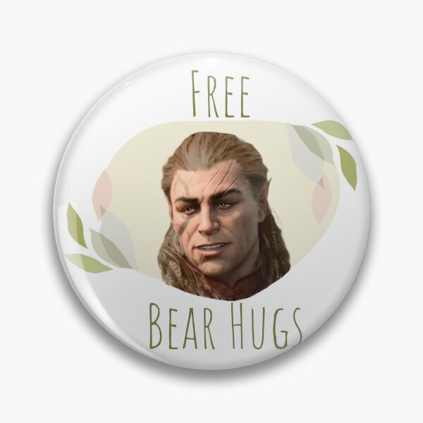 Item preview, Halsin free bear hugs BG3 designed and sold by cgbyrd.