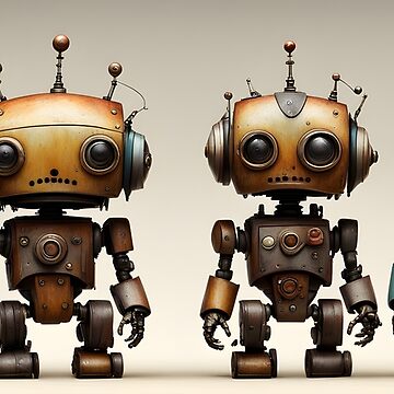 Artwork thumbnail, Cute Robot Mug 3 by McMuggles
