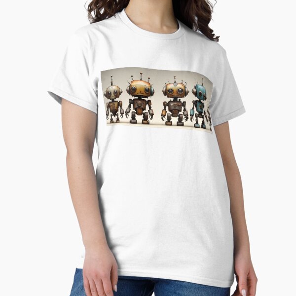 Cute Robot Mug 3 Classic T-Shirt