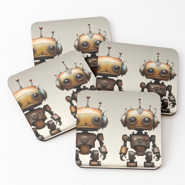 Item preview, Cute Robot Mug 3 designed and sold by McMuggles.