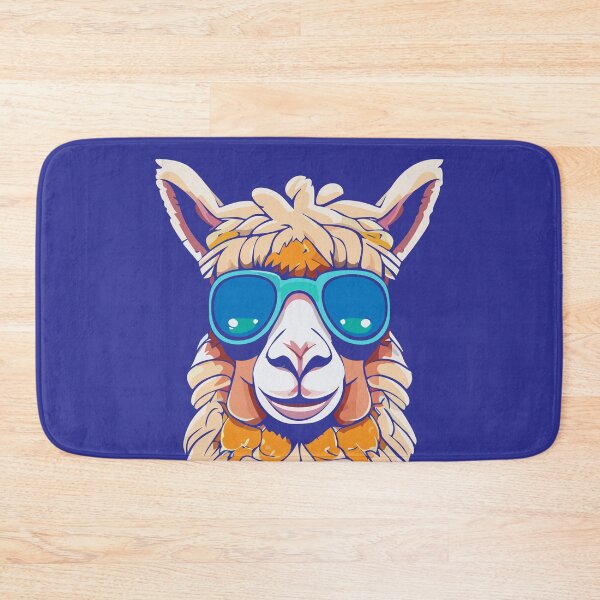 Item preview, Llama Alpaca Friendly Sunglasses Cartoon designed and sold by Horizon Cartoon.