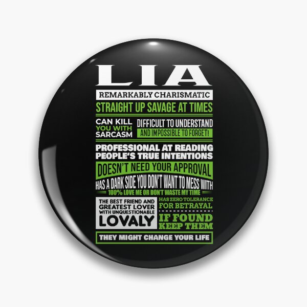 Item preview, Lia Girl Name Definition designed and sold by Share-me.