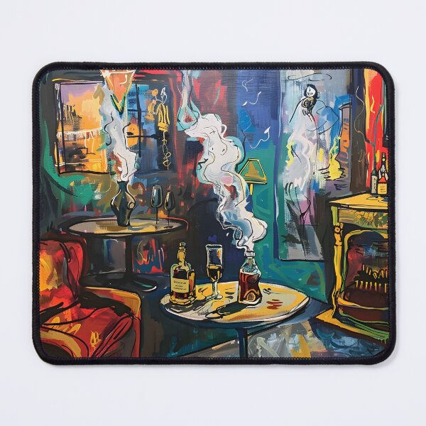 Artikelvorschau, Opulente Träumerei – Whisky- und Zigarrensymphonie in der Ethereal CIGAR Lounge entworfen und verkauft von OlfactoART Studio.