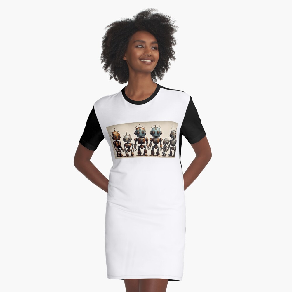 Item preview, Graphic T-Shirt Dress designed and sold by McMuggles.