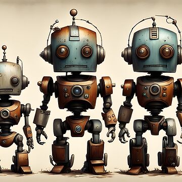 Artwork thumbnail, Cute Robot Mug 4 by McMuggles