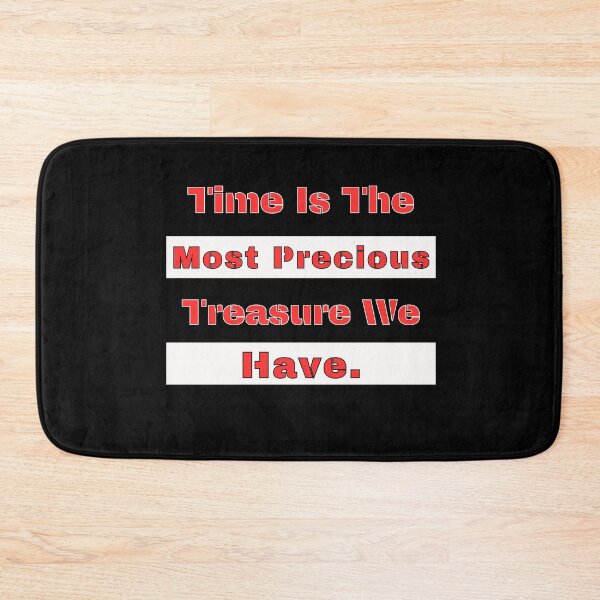 Item preview, Text art design.Time is the most precious. designed and sold by elnexshop.