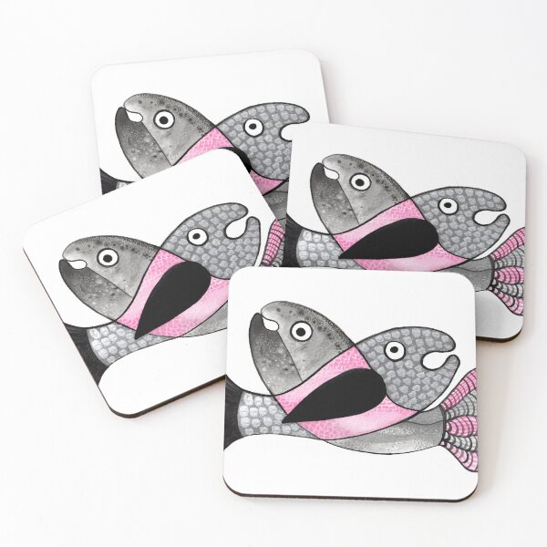 Item preview, Pink Salmon designed and sold by ArtByBeatriz.