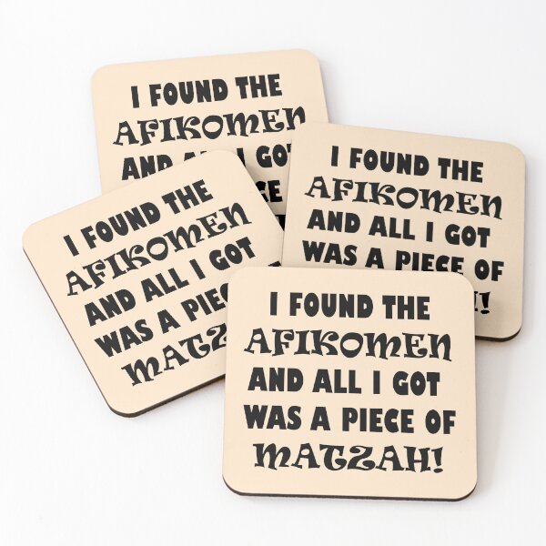 Item preview, Funny Jewish Passover Design that says "I Found the Afikomen and All I Got Was a Piece of Matzah!", made by EndlessEmporium designed and sold by EndlessEmporium.