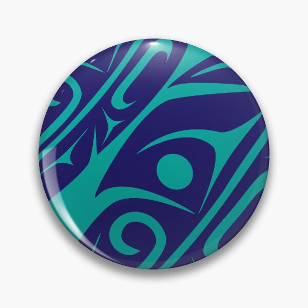 Item preview, Four Feathers (Blue on Teal) designed and sold by Lou-ann Neel.