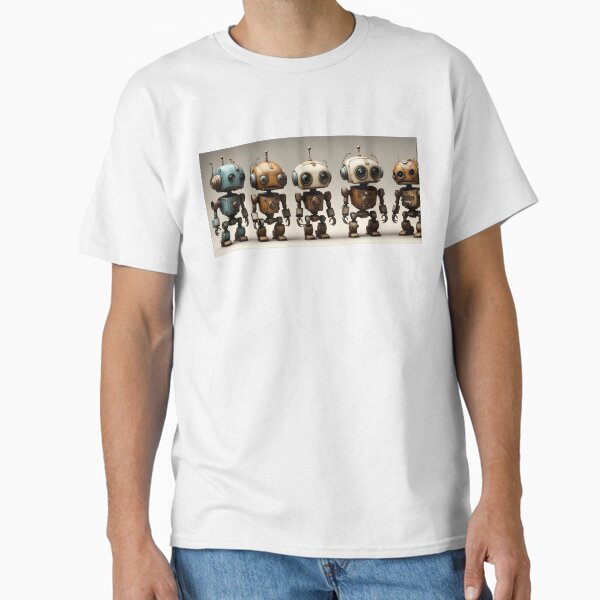 Cute Robot Mug 5 Classic T-Shirt