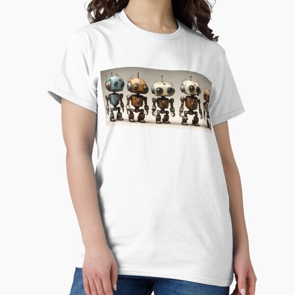 Cute Robot Mug 5 Classic T-Shirt