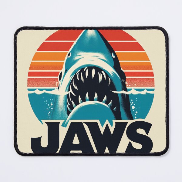 Item preview, Jaws Retro designed and sold by ChunkByChunk.