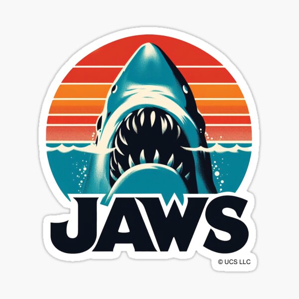 Item preview, Jaws Retro designed and sold by ChunkByChunk.