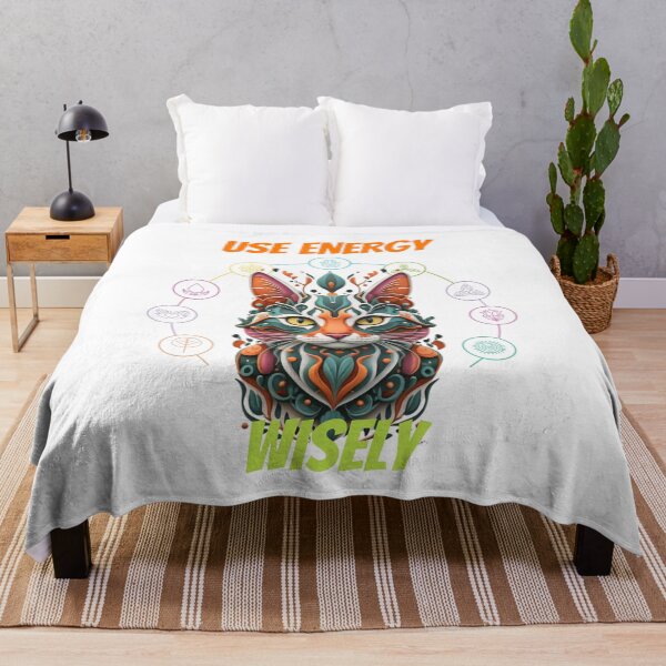 Item preview, "Use your energy wisely" cat yoga VII designed and sold by PatronesKawai.