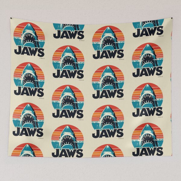 Item preview, Jaws Retro designed and sold by ChunkByChunk.