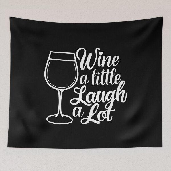 Artikelvorschau, Wein, ein bisschen, viel lachen! Lustiger Weißweinliebhaber entworfen und verkauft von PMCreative.