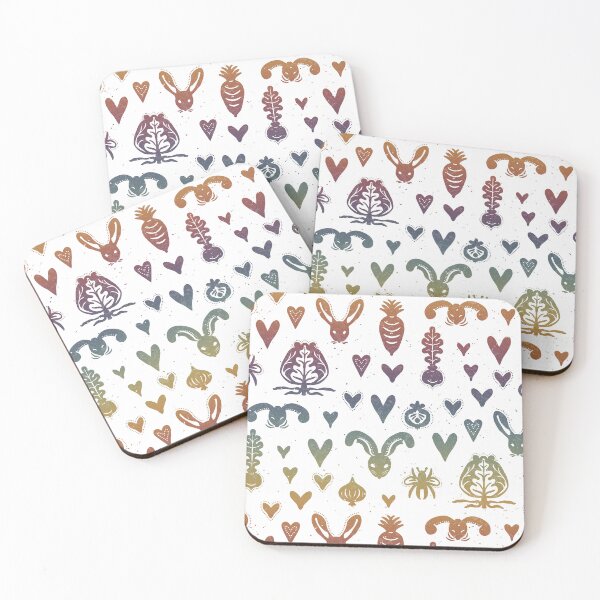 Item preview, Garden Things - Snow + Rainbow Sunset designed and sold by Irene Estelle.