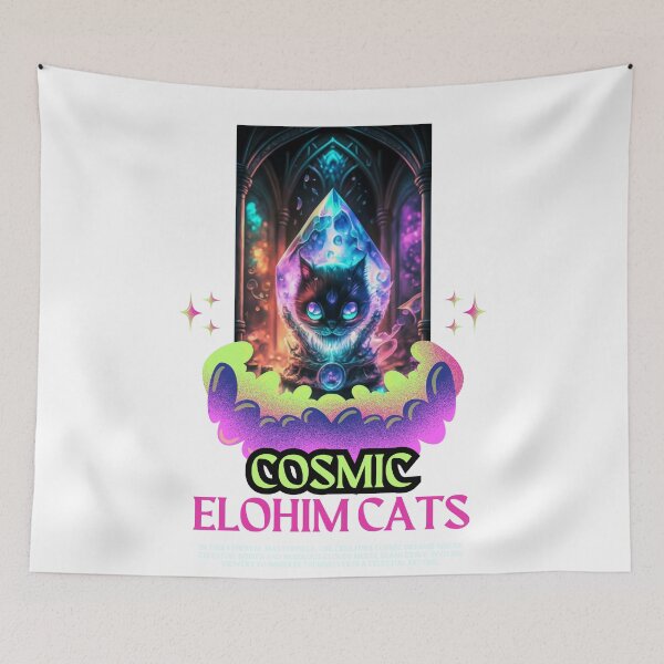 Item preview, Cosmic Elohim Cats designed and sold by PatronesKawai.