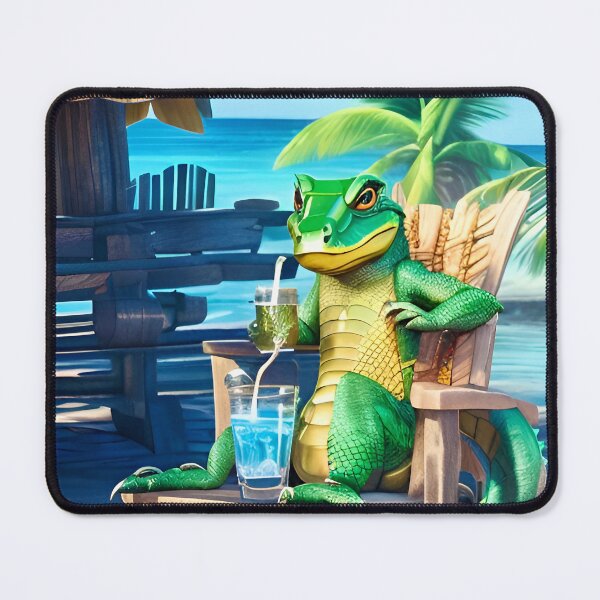 Item preview, Tiki Beach Lizard designed and sold by MatrixTattoo.
