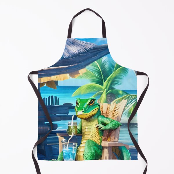 Item preview, Tiki Beach Lizard designed and sold by MatrixTattoo.