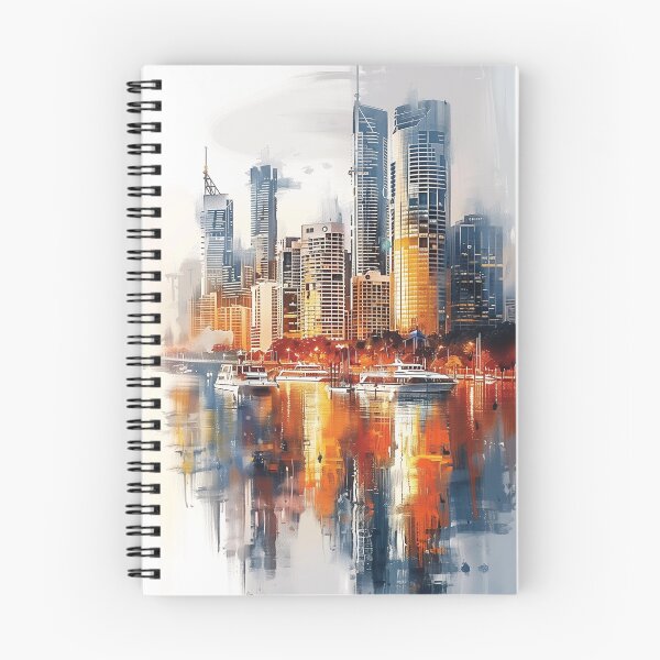 Item preview, Brisbane Watercolor designed and sold by MNSY.