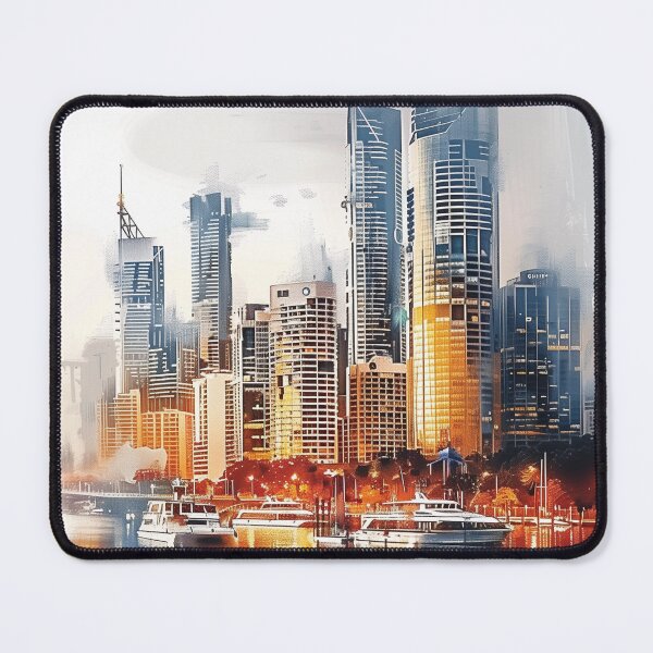 Item preview, Brisbane Watercolor designed and sold by MNSY.