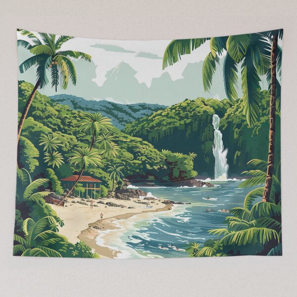 Item preview, Samoa Digital Illustration designed and sold by ComicsFactory.