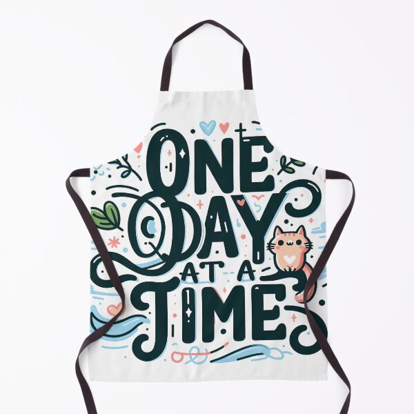Item preview, One Day at a Time, typography designed and sold by maxmaj.