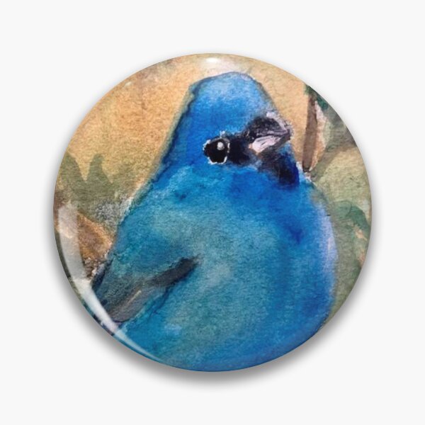 Artikelvorschau, Indigo Bunting entworfen und verkauft von Susan Elizabeth Jones Art.