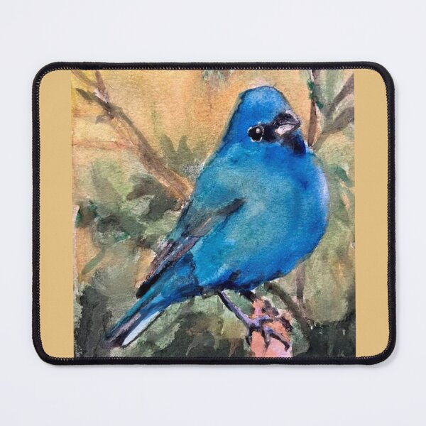 Item preview, Indigo Bunting designed and sold by Susan Elizabeth Jones Art.