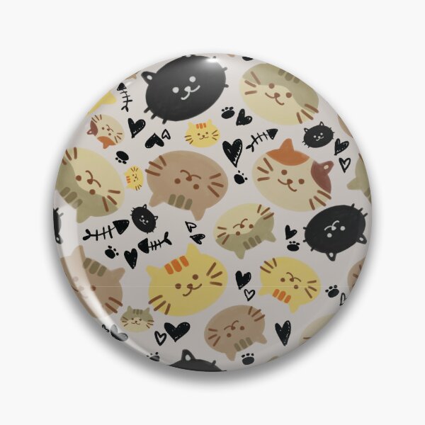Item preview, Cute Kitten Pattern designed and sold by vividcrocodile.