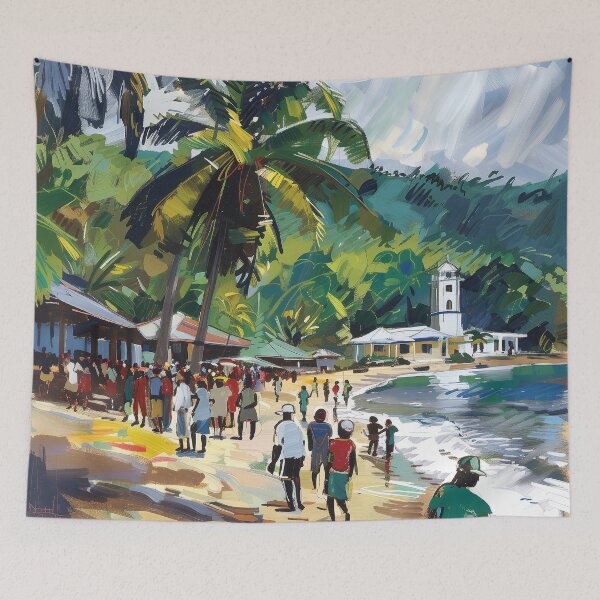 Item preview, São Tomé and Príncipe Digital Illustration designed and sold by ComicsFactory.