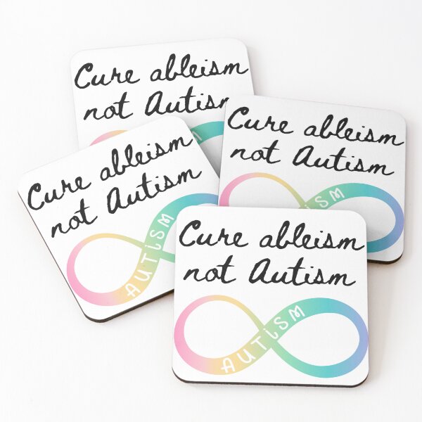 Item preview, cure ableism, not autism designed and sold by Selinasimea.