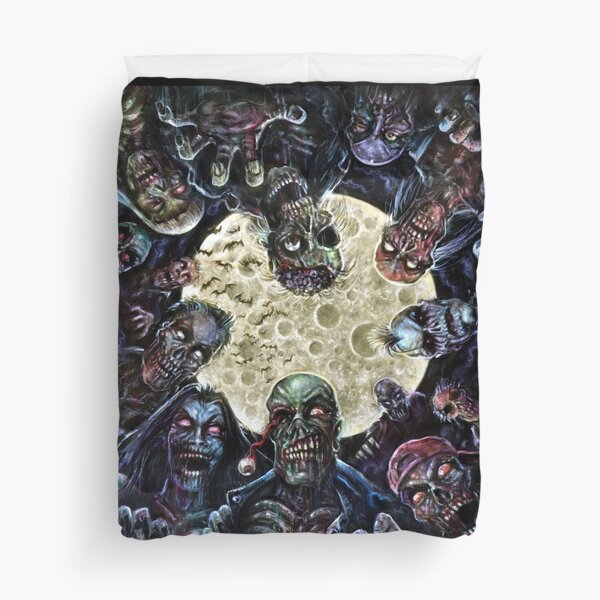 Zombies Attack (Zombie horde) Duvet Cover