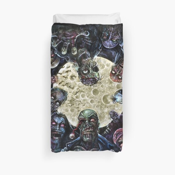 Zombies Attack (Zombie horde) Duvet Cover