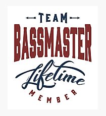 Team Bassmaster Photographic Print