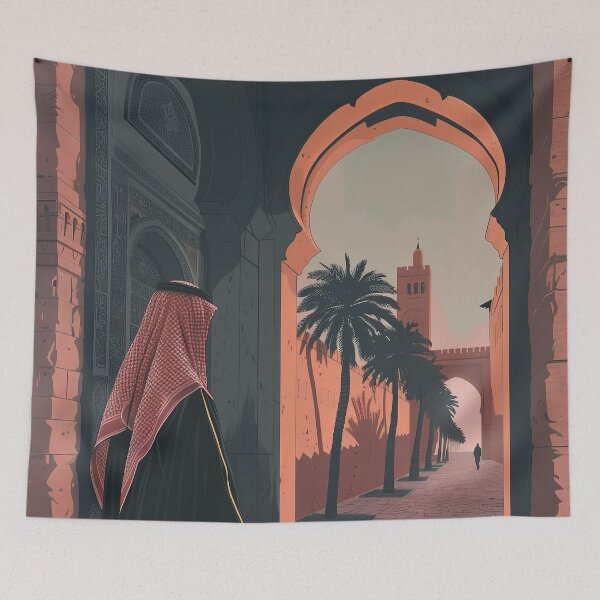 Item preview, Saudi Arabia Digital Illustration designed and sold by ComicsFactory.
