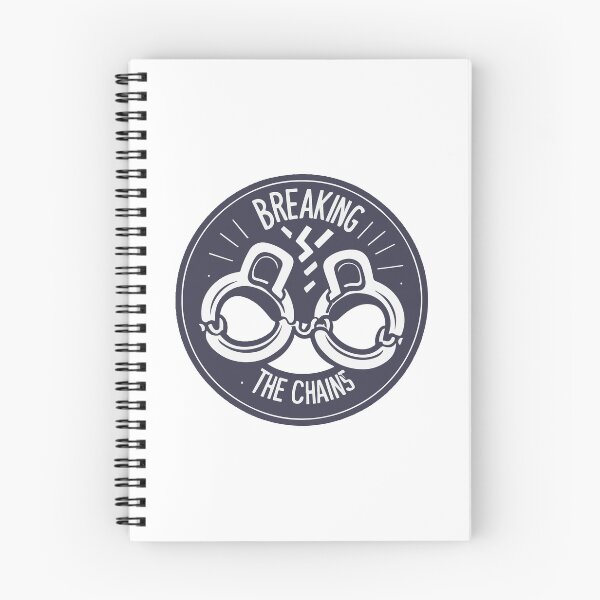 Item preview, Breaking the Chains - Symbolic Freedom Emblem designed and sold by NiftyWrx.