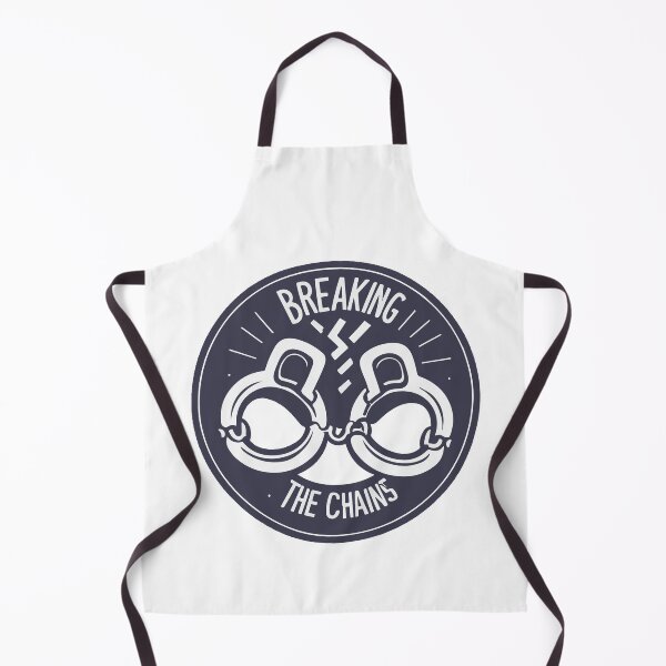 Item preview, Breaking the Chains - Symbolic Freedom Emblem designed and sold by NiftyWrx.