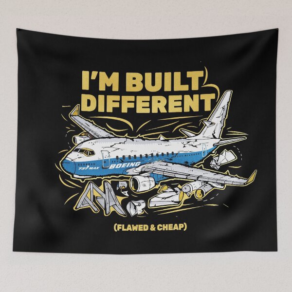 Item preview, Built Different Boeing designed and sold by GlowinUp Shop.
