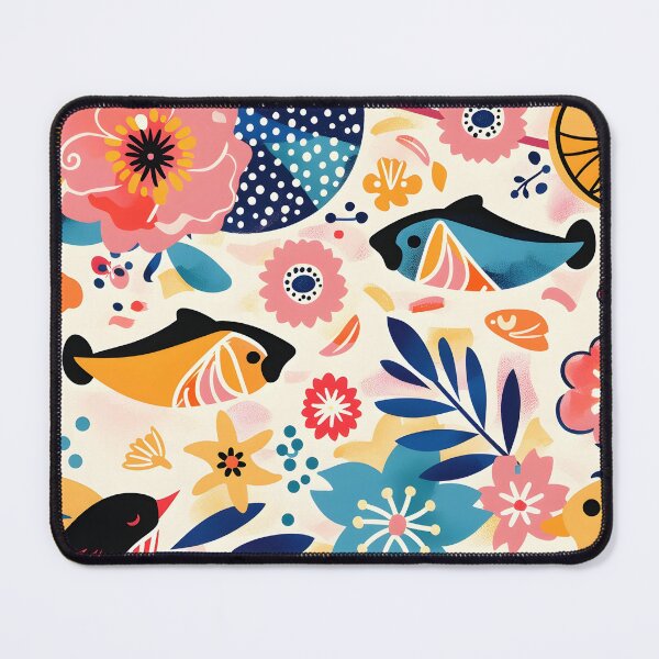 Item preview, Japanese summer inspired pattern designed and sold by CulturalVibes.
