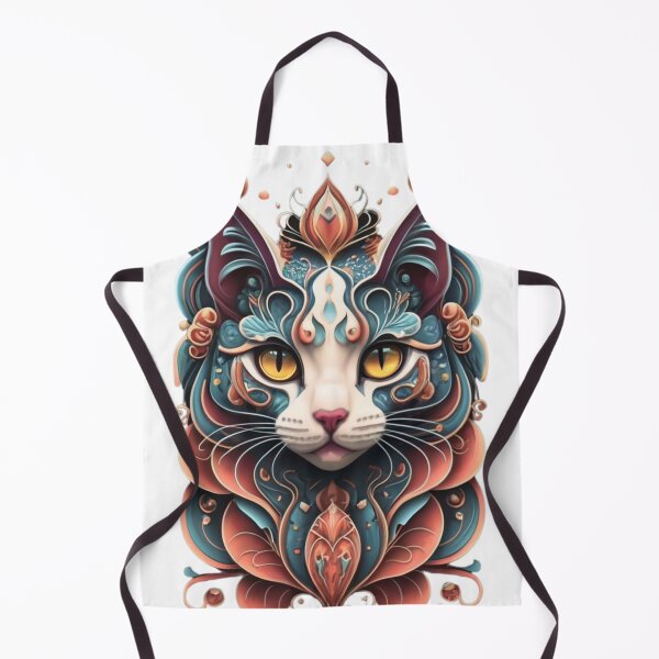 Item preview, abstract cat designed and sold by PatronesKawai.
