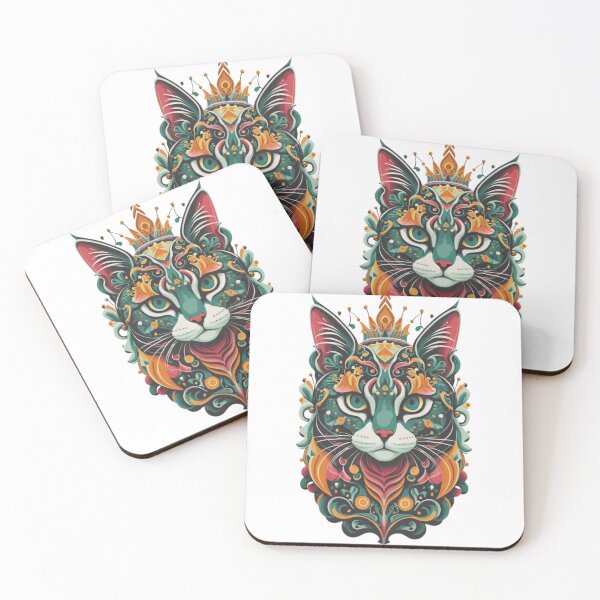 Item preview, Abstract Cat III designed and sold by PatronesKawai.