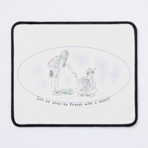 Item preview, Can an alien be friends with a moon? | 23.5 degree the world incline designed and sold by Pinu92.