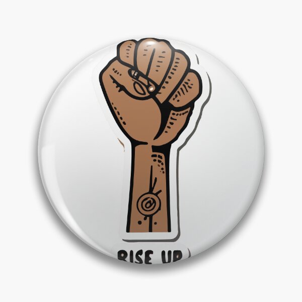 Item preview, Empowerment Fist Afro Pick 'Rise Up' Design designed and sold by NiftyWrx.